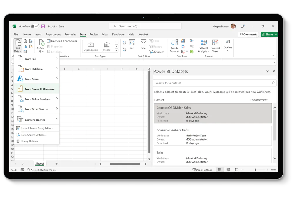 Microsoft Excel 소프트웨어 - 2