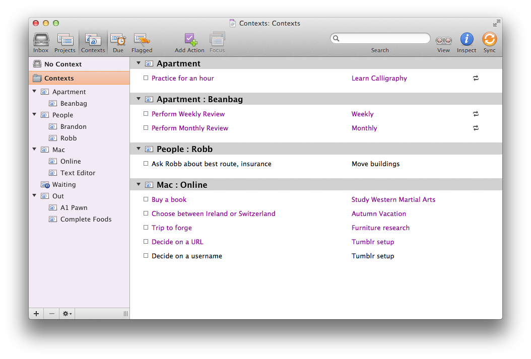 OmniFocus