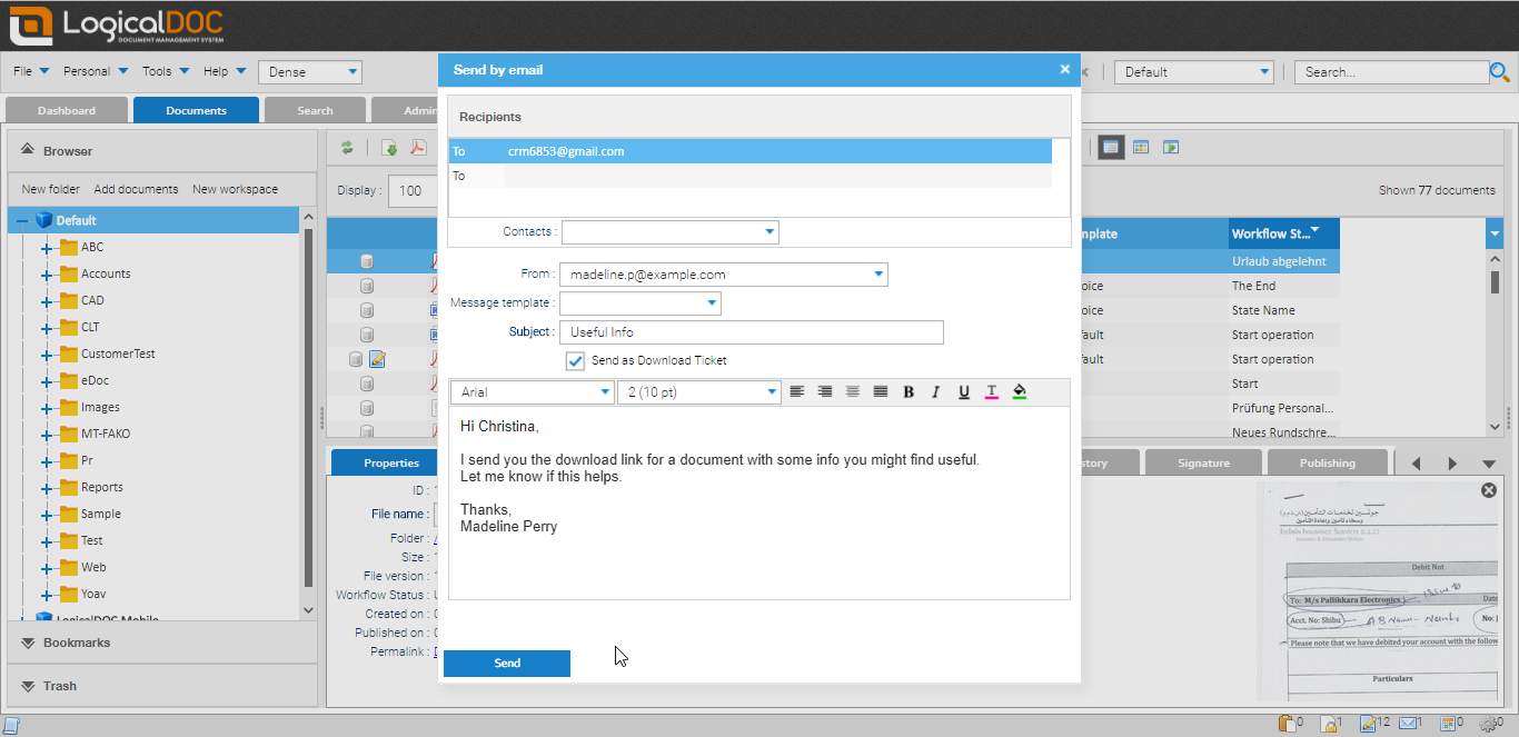 LogicalDOC Logiciel - 3