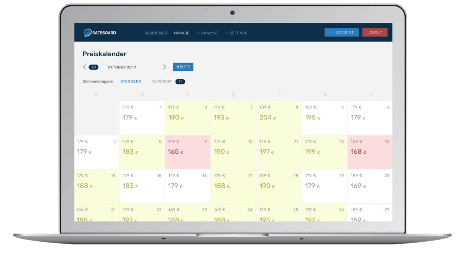 RateBoard Software - 2