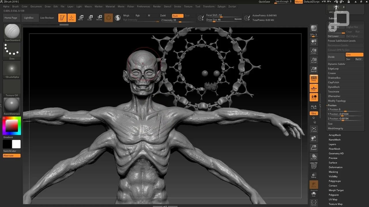 Zbrush Software - 1