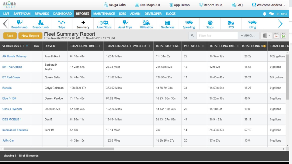 Azuga Fleet Pricing, Reviews & Features - Capterra Canada 2023