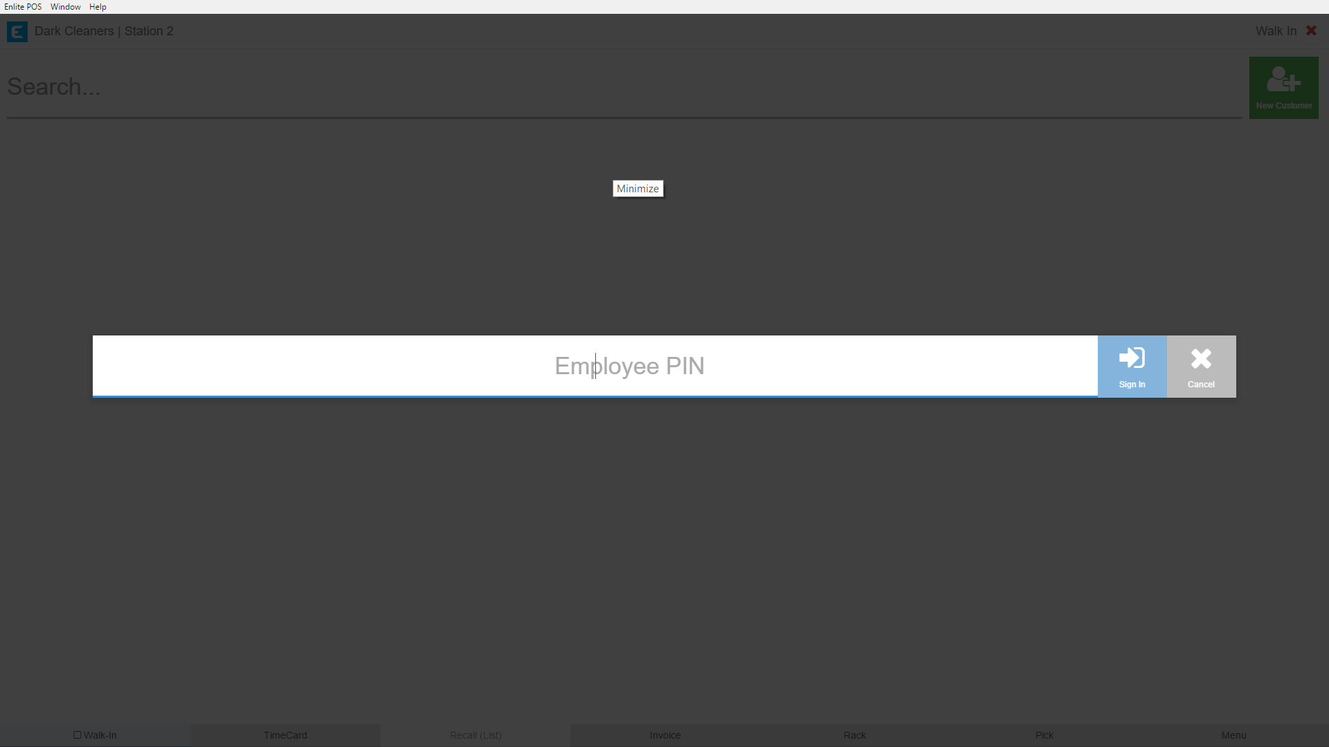 Employee login