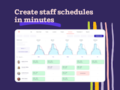 Deputy Software - Create new shift structures instantly, drag & drop existing schedules, or use auto-scheduling to create optimized, legally compliant schedules with a single click. Notify employees about their schedules and changes via email, SMS, or push notifications. - thumbnail