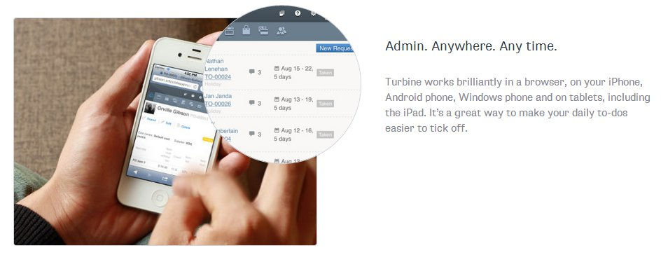 Turbine Software - Admin. Anywhere. Any time.