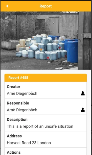 SafetyFirst Software - SafetyFirst reporting