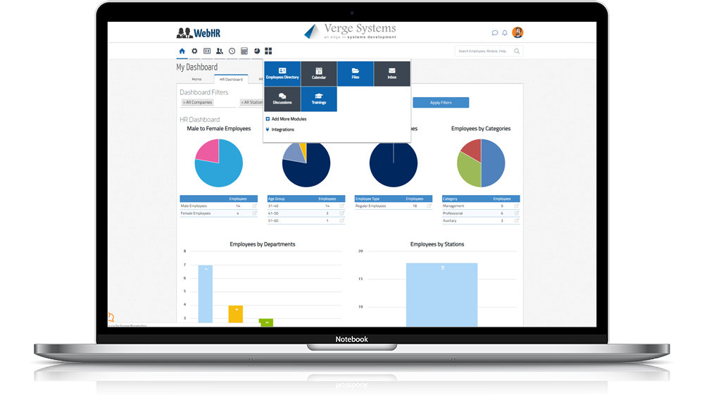 WebHR Logiciel - 2