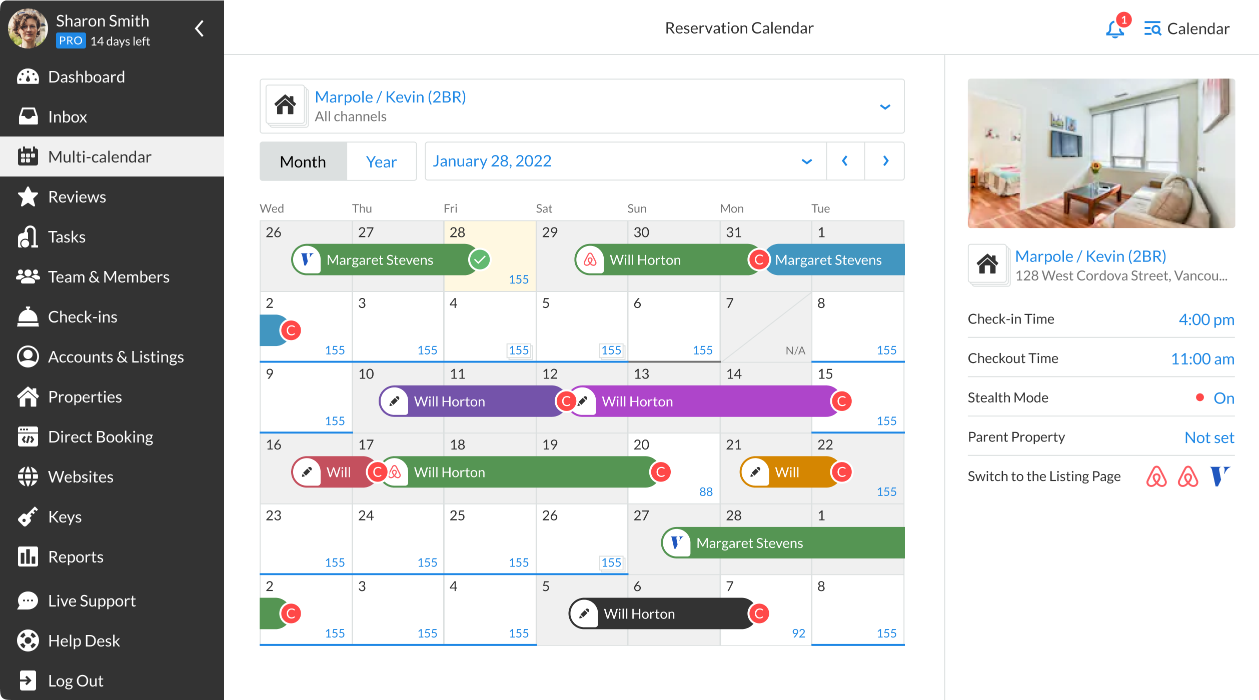 iGMS Software - Multi-Calendar