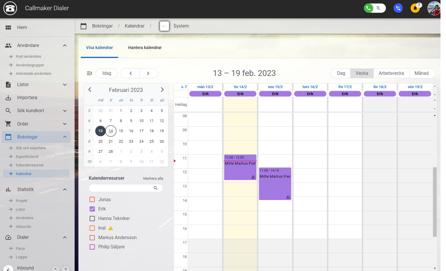 Our brand new google- and outlook calendar-synk gets the job done. Vith a few click on the mouse all the info needed to book a meeting is right there.