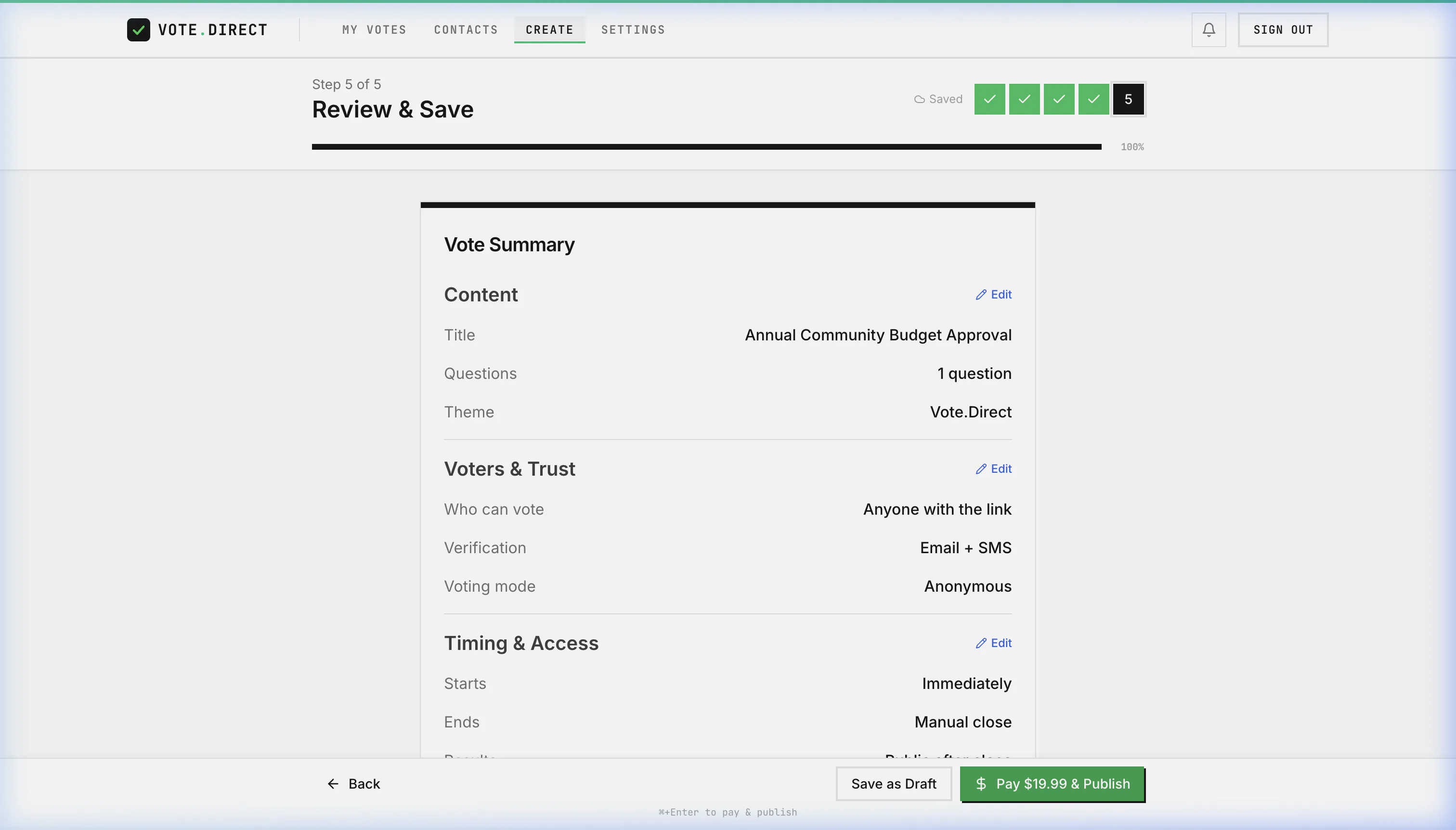 Direct Wizard vote.direct Pricing, Reviews & Features - Capterra Canada 2026