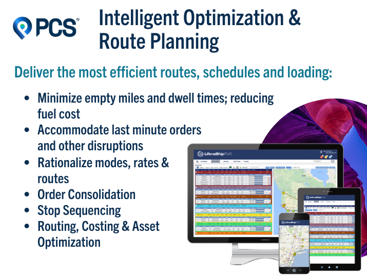 Optmize route planning and manage assets, costs, dispatch, accounting, safety, compliance and more. The platform's built-in fuel management system tracks fuel revenue, optimizes consumption, and reduces carbon footprint. 