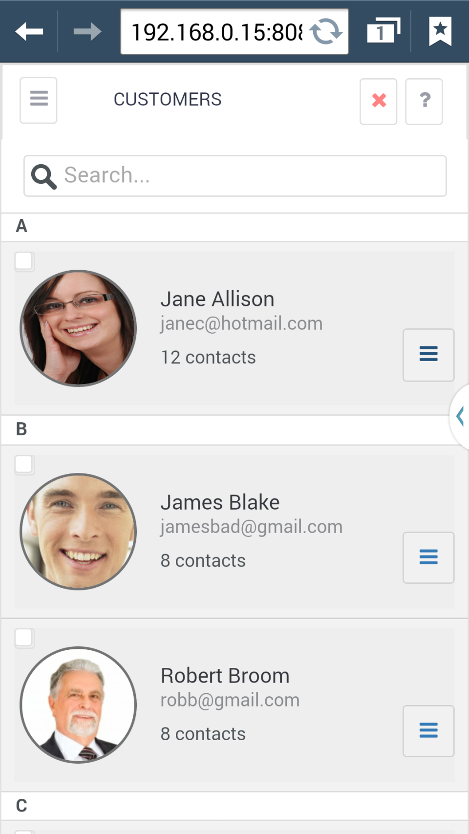 Aware IM Software - Aware IM mobile dashboard