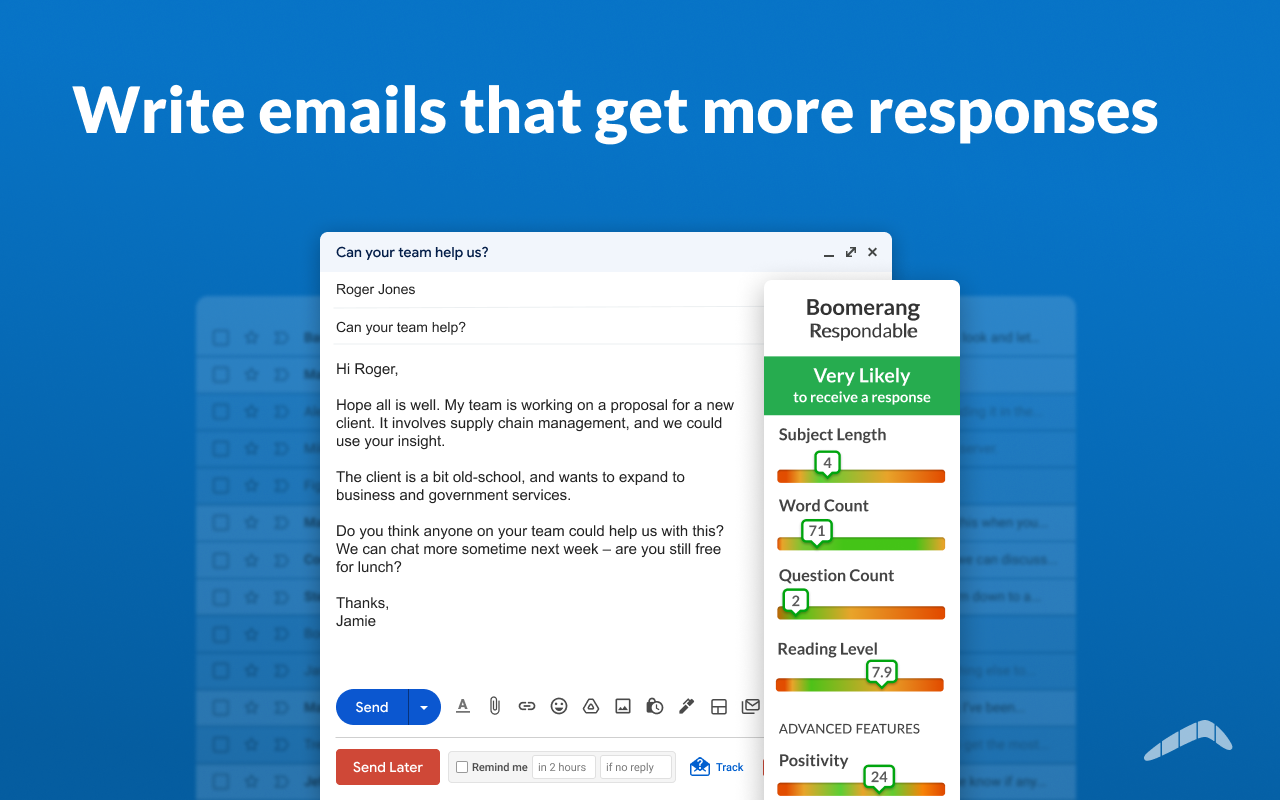 Boomerang for Gmail Software - 3