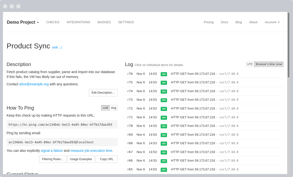Healthchecks.io Software 2024 Reviews, Pricing & Demo