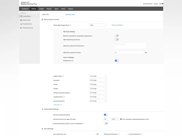 ManageEngine Device Control Plusとは? | 機能や料金、導入事例をご紹介【キャプテラ】