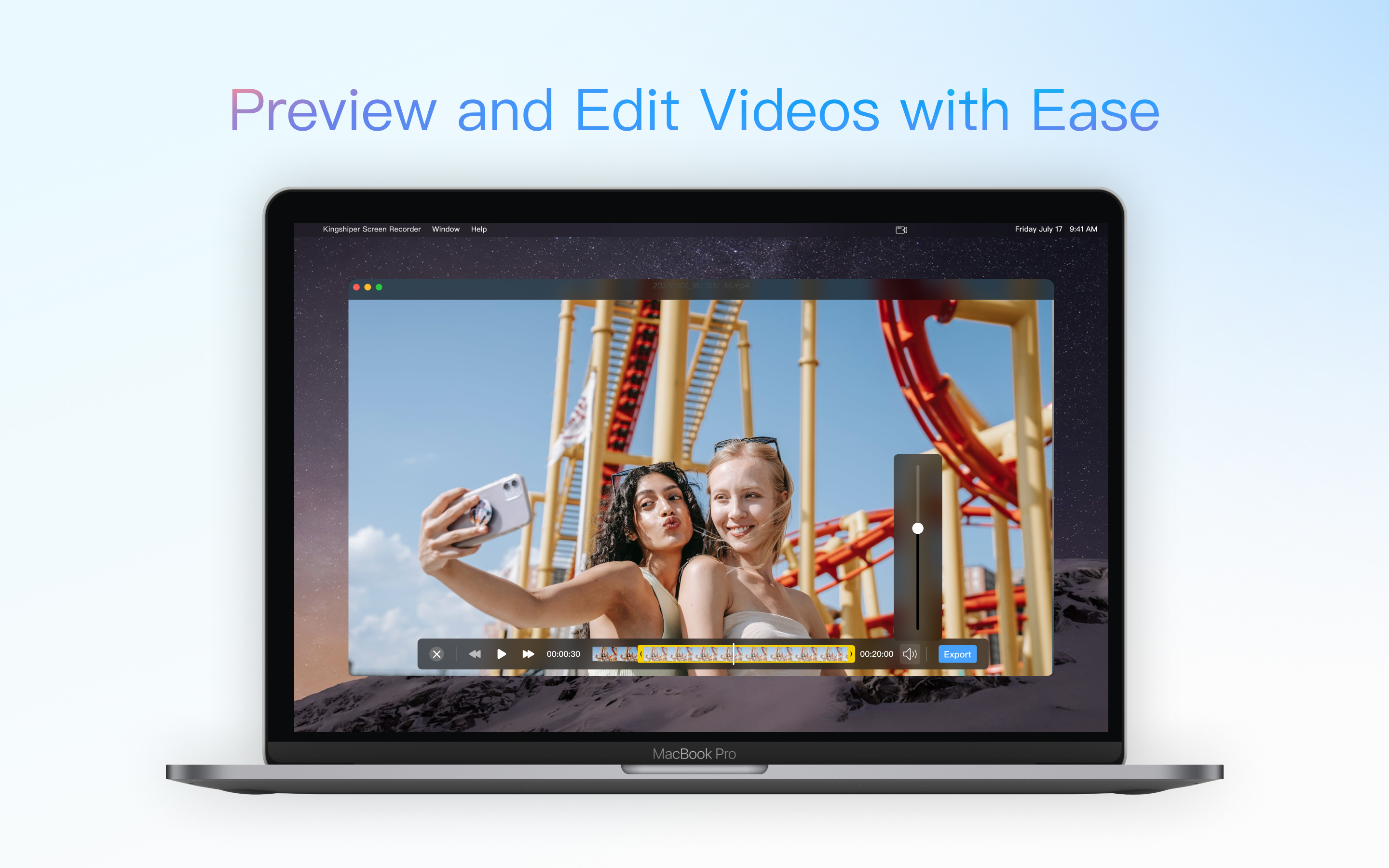 Preview and Edit Videos with Ease