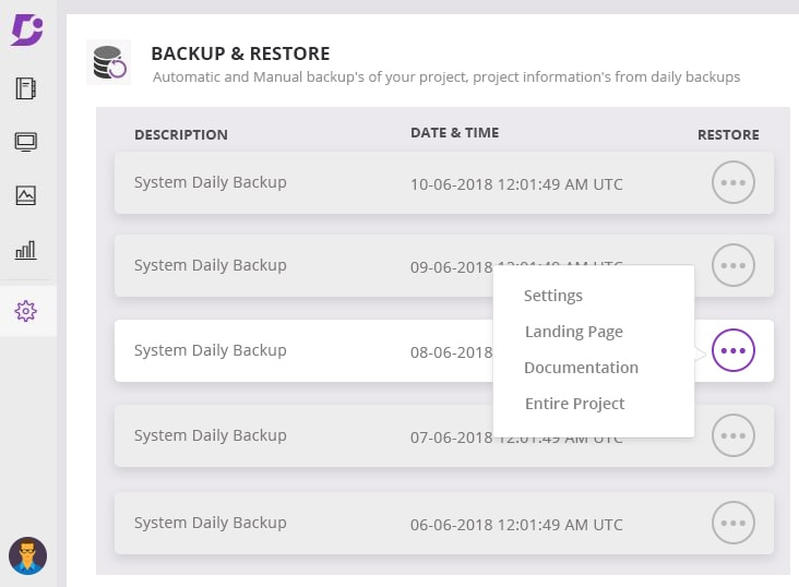 Document360 Back-up and Restore