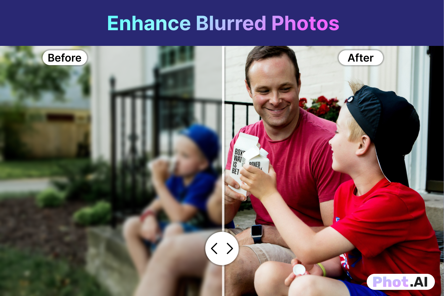 Enhance Blurred Photos