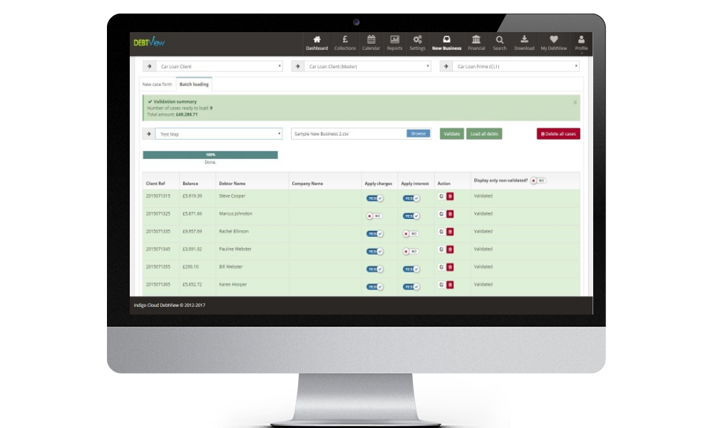DebtView Software - 3