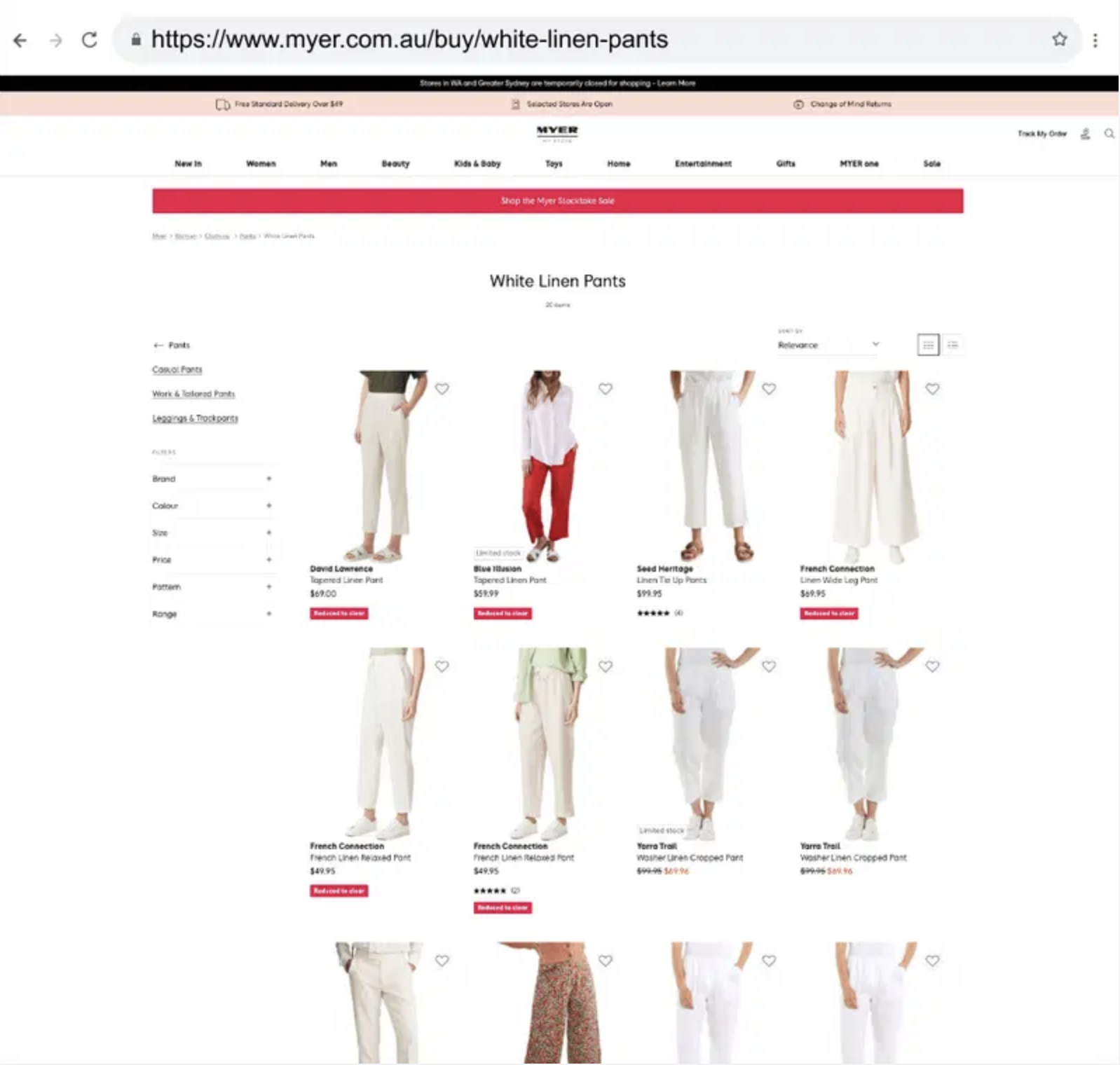 Longtail UX screenshot