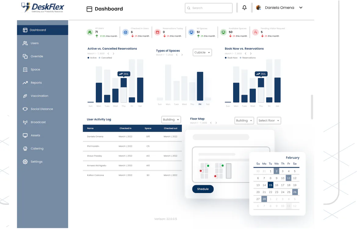 DeskFlex Price, Features, Reviews & Ratings - Capterra India