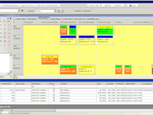 Service Management Enterprise Software - SME Complete provides a monthly calendar where users can scroll months and select a date to view scheduled and available time for technicians.