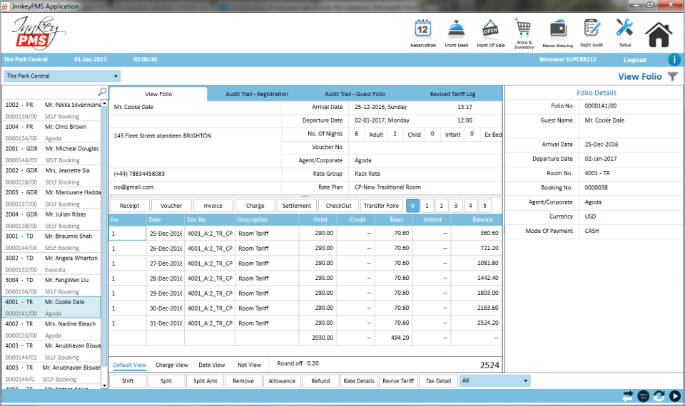 Innkey PMS 소프트웨어 - 4