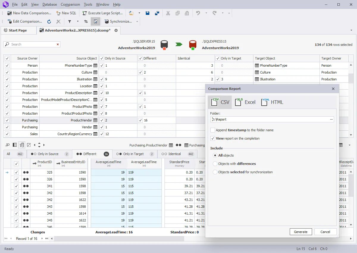 dbForge Data Compare for SQL Server Reviews, Prices & Ratings | GetApp ...