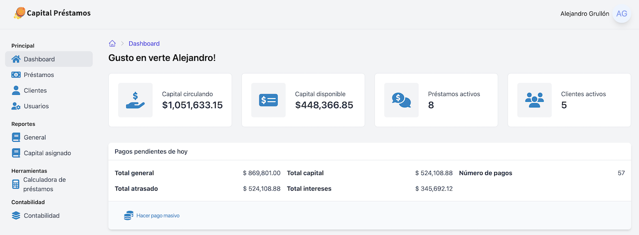 Capital Prestamos Software - 1 - thumbnail