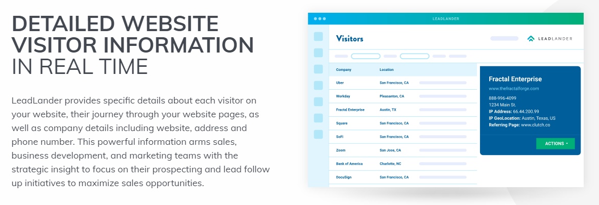 Visitor Tracking