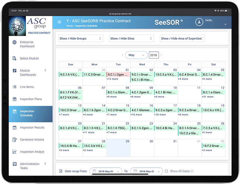 SeeSOR Software - Automated Scheduling