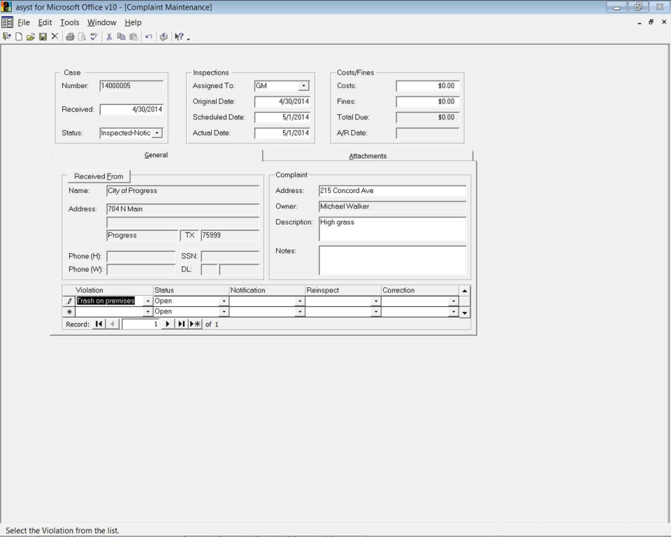 asyst:General Government Software - 3