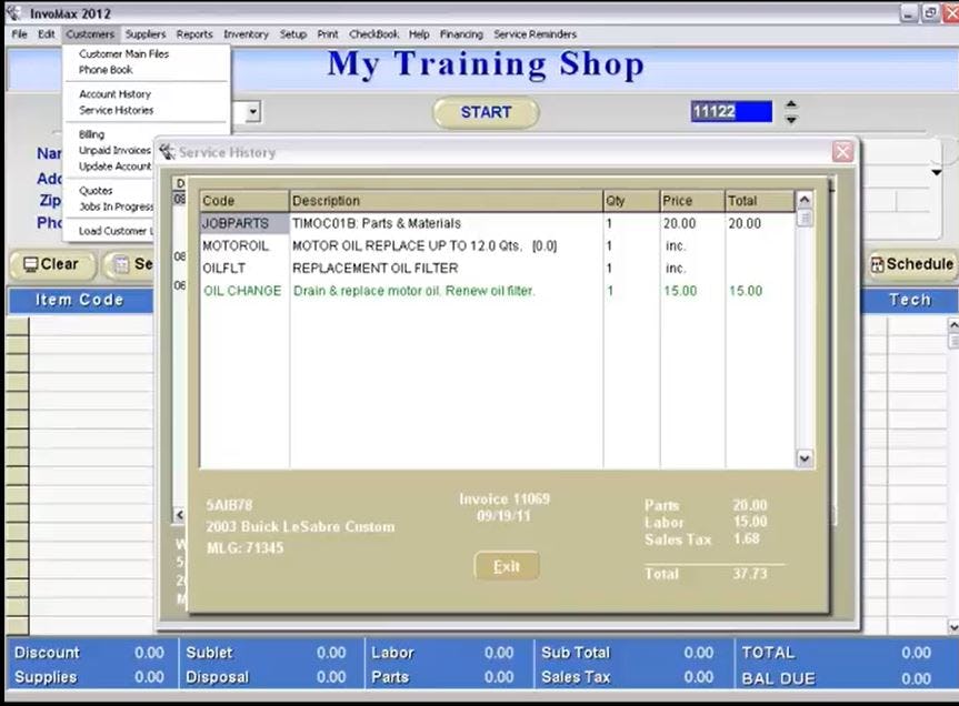 InvoMax Software - InvoMax service details