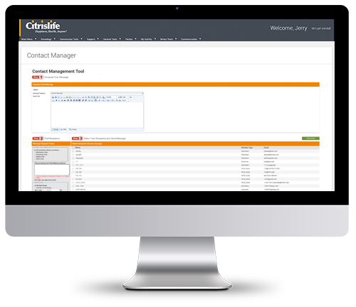Firestorm screenshot: Firestorm contact manager