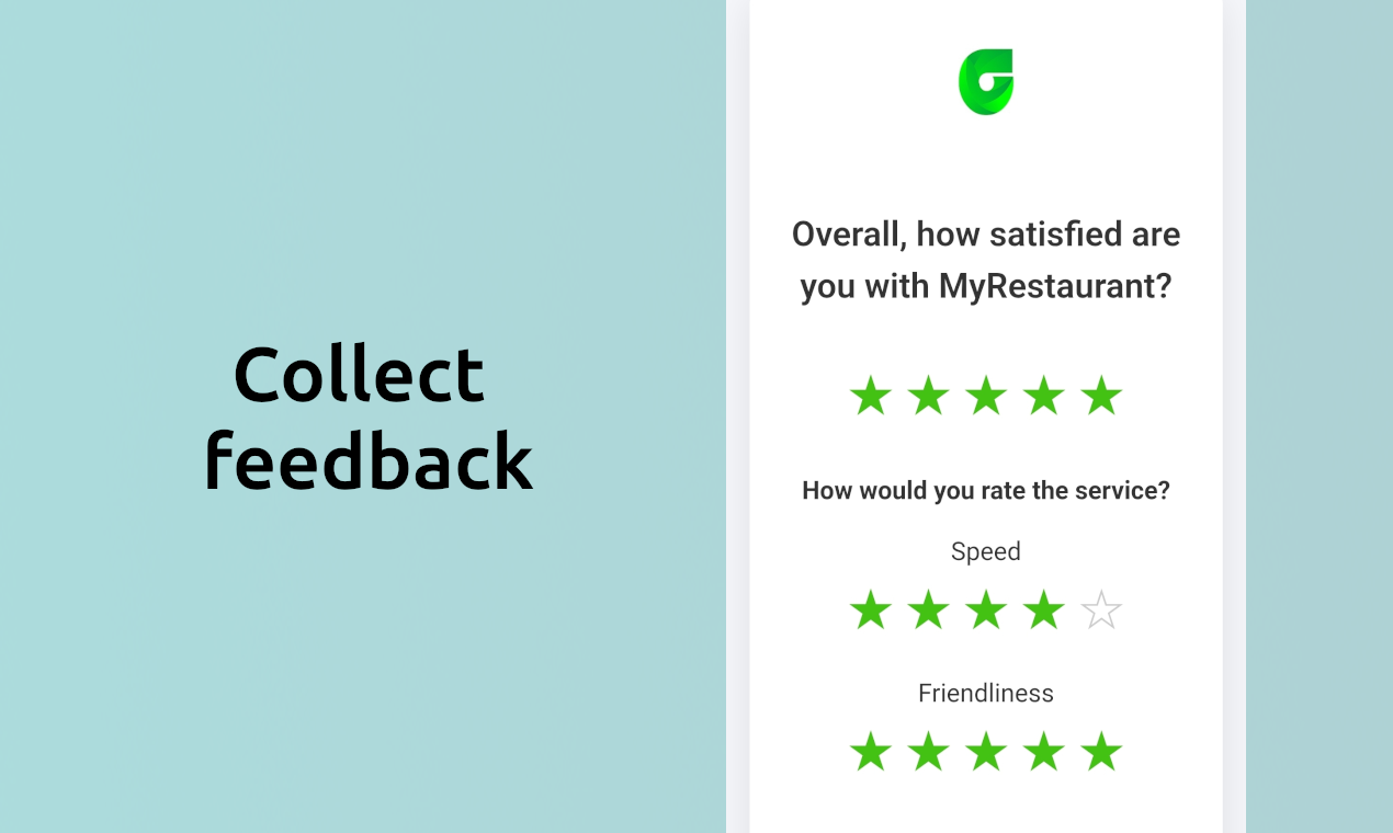 Wyapy screenshot: Wyapy collect feedback