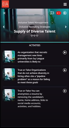 Thrive screenshot: Thrive activities