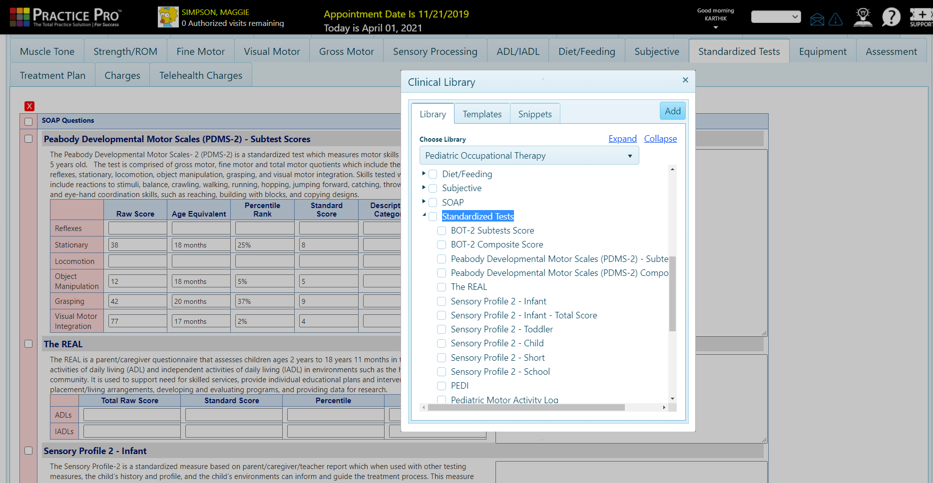 Practice Pro Software - 2