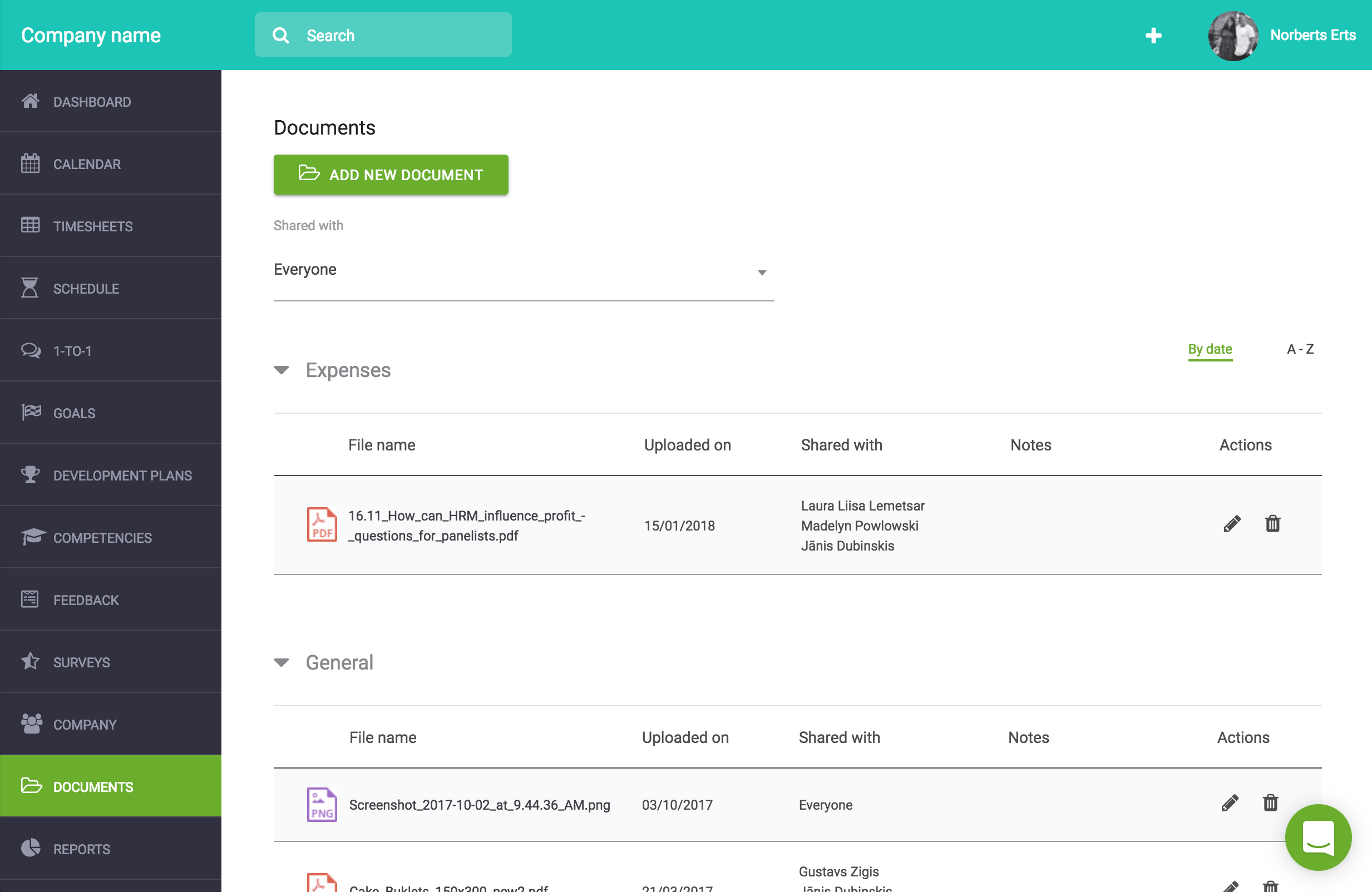 Document management