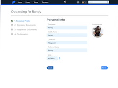 Namely Software - Employee Onboarding: save time and engage new hires before they ever walk in the door with customizable employee onboarding workflows complete with eSignature functionality - thumbnail