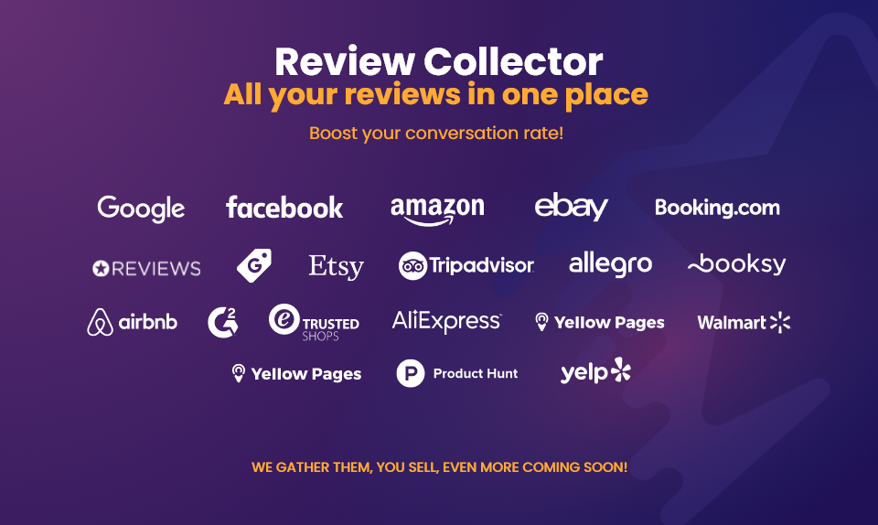 JustReview Software - Supported Services