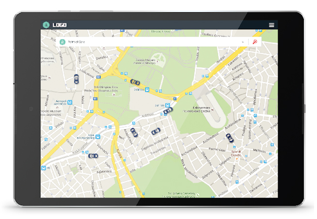 Reservationengine screenshot: The solution enables real time GPS vehicle tracking