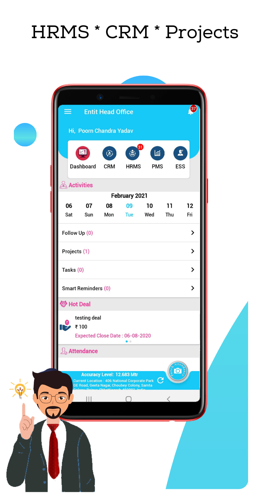 TimeKompas screenshot