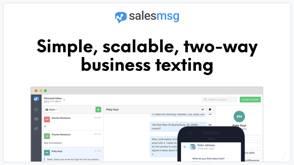 Salesmsg Software - 2