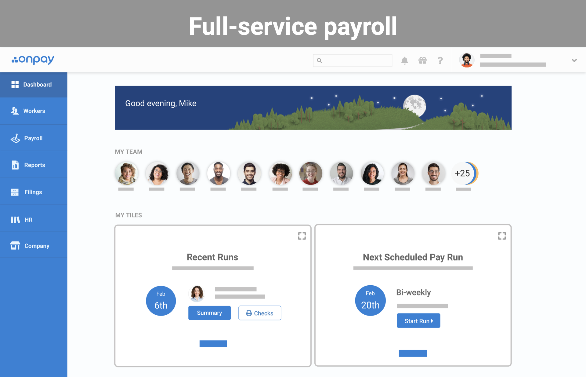 OnPay Software - Includes all tax filings