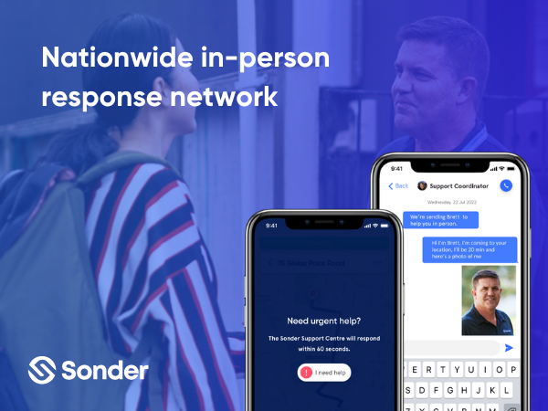 Nationwide in-person response network