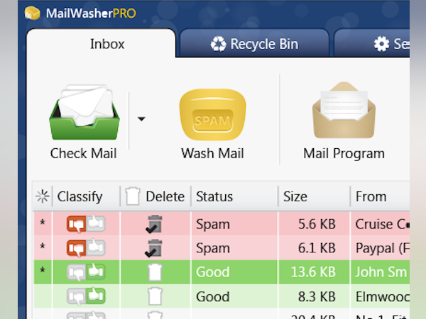 MailWasher Logiciel - 1