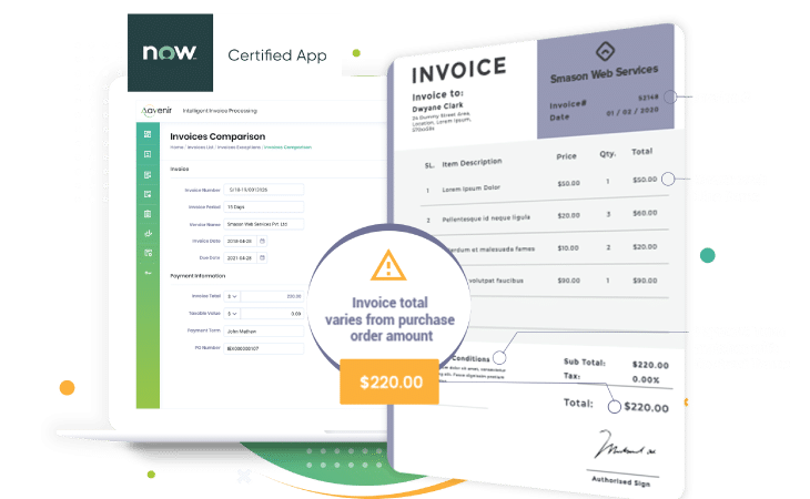 AI-enabled Invoice Data Extraction and Accounts Payable Workflow on ServiceNow