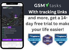 GSMtasks Software - Send SMS's, emails and trackers with reviews to clients to keep them up to date with the delivery process and to get as much feedback as possible!