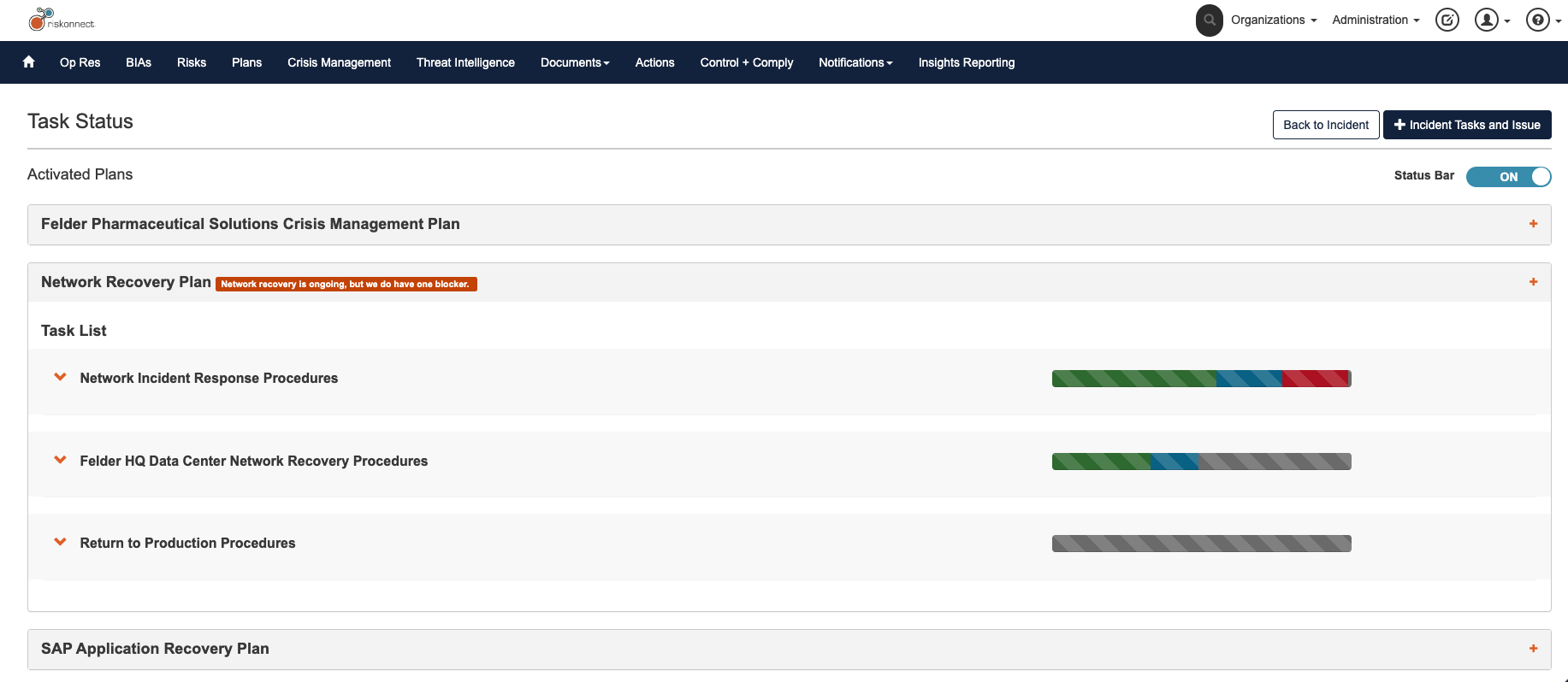 Riskonnect Business Continuity and Resilience Logiciel - 5