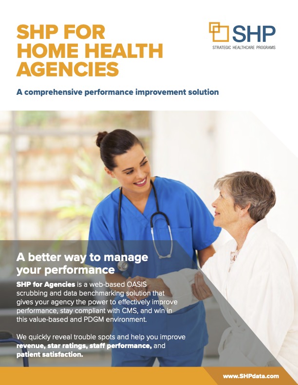 SHP for Home Health Agencies screenshot: HHA Brochure p1